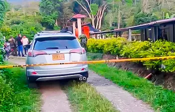 La masacre sucedió este martes 19 de agosto en una finca recreativa del municipio de Mesitas del Colegio, en Cundinamarca. FOTO: Cortesía