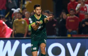 El futbolista Andrés Felipe Andrade, exNacional, es el primer refuerzo de Atlético Bucaramanga para la Copa Libertadores del 2025. FOTO: COLPRENSA