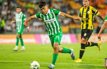El futbolista antioqueño Juan Manuel Rengifo es una de las figuras de Atlético Nacional para el segundo semestre del año. Foto: Camilo Suárez
