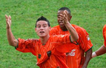 El volante James Rodríguez debutó como profesional en 2006 con el Envigado. Se prepara para disputar el Mundial Norteamérica 2026. Foto: El Colombiano
