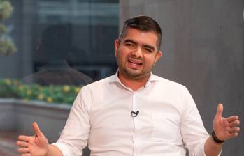 Julián Bedoya, exsenador y político liberal. FOTO: Esneyder Gutiérrez Cardona. Archivo El Colombiano 