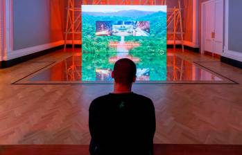 Así luce la exposición de Covelli en el Photography Centre del V&A Museum. FOTO: Cortesía