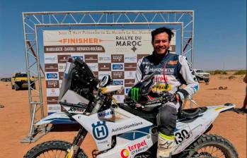 Francisco Álvarez correrá por pimera vez el Rally Dakar. FOTO: Instagram @pachoalvarez17