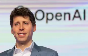 , Sam Altman, presidente ejecutivo de OpenAI, creador de ChatGPT. FOTO: Getty.