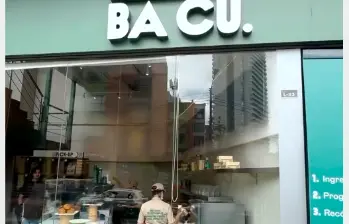 BACU abrió su primer restaurante en Medellín en diciembre de 2025 y hoy ya cuenta con tres puntos de venta en operación. FOTO: CORTESÍA
