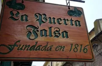 Dian anunció cierre de La Puerta Falsa por incumplimientos en la facturación electrónica. FOTO: Cortesía La Puerta Falsa.
