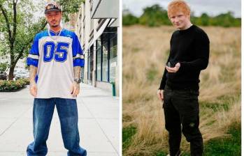 J Balvin y Ed Sheeran estrenarán sendos álbumes este mes. FOTO Cortesía