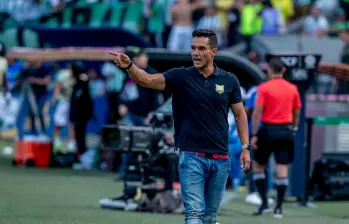 Lucas González, entrenador colombiano que llega a Nacional. FOTO JUAN ANTONIO SÁNCHEZ 