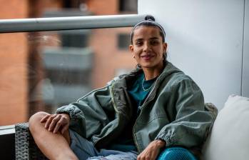 La futbolista antioqueña Verónica Arcila llevaba cerca de un mes jugando en el fútbol de Israel. Llegó el pasado mes de septiembre. FOTO: JULIO HERRERA 