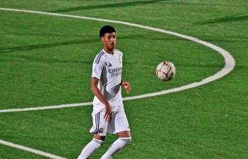 El volante Gorka Abascal, promesa del Real Madrid que eligió jugar para la Selección Colombia por sus raíces. FOTO Cortesía 