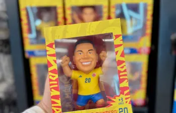 Los Panitas es una colección exclusiva de 15 figuras inspiradas en los jugadores de la Selección Colombia. FOTO CORTESÍA GRUPO ÉXITO