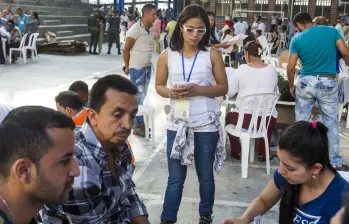 Los testigos electorales son veedores naturales de las votaciones que se llevarán a cabo este 31 de mayo. Foto: Julio César Herrera Echeverri
