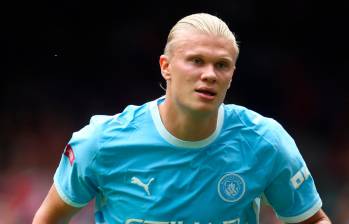 Erling Haaland es el jugador más costoso del mercado actual junto con Lamine Yamal; ambos alcanzan un valor de 220 millones de euros. FOTO GETTY