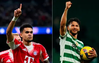 Díaz y Suárez suman 88 participaciones de gol entre los dos en esta temporada 2025/26 del fútbol del Viejo Continente. FOTO: GETTY