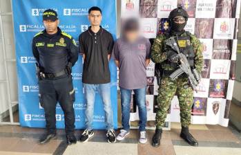 Uno de los acusados se entregó a la Fiscalía. Foto: cortesía de la fiscalía.