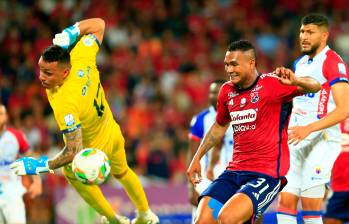 Diego Moreno, volante de 29 años, lleva dos goles y un asistencia con el DIM en la Liga-1. FOTO CAMILO PÉREZ