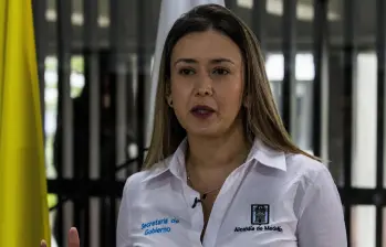 La exsecretaria de gobierno, María Camila Villamizar. FOTO: Julio César Herrera