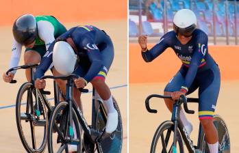 Stefany Cuadrado, de 20 años, es una de las mejores pisteras del mundo. Se proyecta como una de las esperanzas del país para conseguir medalla en los Juegos Olímpicos de 2028. FOTO Cortesía COC