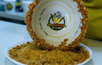La mazamorra michelada es uno de los productos más exóticos de la gastronomía tradicional. Fotos Julio César Herrera y Camilo Suárez 