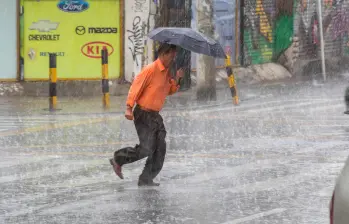 Las lluvias causaron estragos en varios puntos de Medellín. Imagen de referencia. FOTO: EL COLOMBIANO