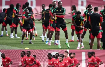 El plantel de RD del Congo tiene un valor de 153,40 millones de euros según Transfermarkt, y el de Jamaica, 53,83 millones de euros. FOTOS: GETTY