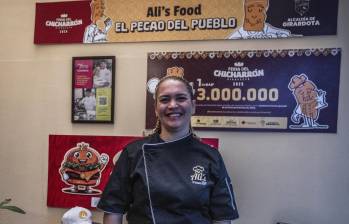 Alina atiende en su restaurante eventos variados. Sus especialidades gourmet están presentes en momentos especiales y del día a día. FOTO JULIO CÉSAR HERRERA