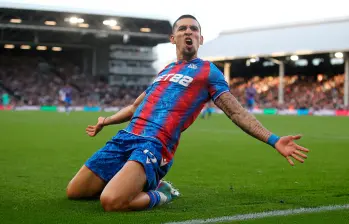 Durante los últimos meses Daniel Muñoz ha sido reconocido como el mejor jugador del Crystal Palace, se ganó el mejor gol de febrero y es uno de los más influyentes de la Premier. FOTO: GETTY