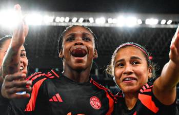 Linda Caicedo, figura de Colombia ante Argentina. FOTO X-SELECCIÓN