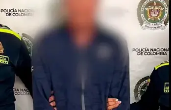 El sujeto capturado incluso había irrumpido en el lugar de trabajo de la mujer para agredirla. IMAGEN TOMADA DE VIDEO