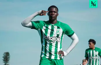 Juan José Rosa es de los juveniles que mayor expectativa genera en Nacional. FOTO ATLÉTICO NACIONAL