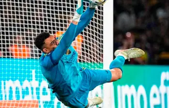 Álvaro Montero fue el héroe de Boca Juniors al atajar dos penales y asegurar el paso del Xeneize a los cuartos de final de la Copa Argentina. FOTO: @BocaJrsOficial