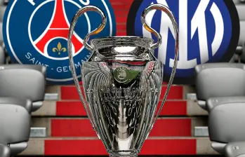 Este será el trofeo qye ganara el PSG o el Inter este sábado, tras la final de la Champions en Múnich. FOTO X-CHAMPIONS
