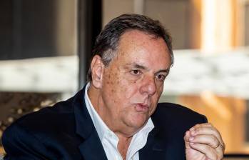 Jorge Mario Velásquez, presidente de Grupo Argos, destacó los resultados de la empresa en 2023. FOTO Jaime Pérez