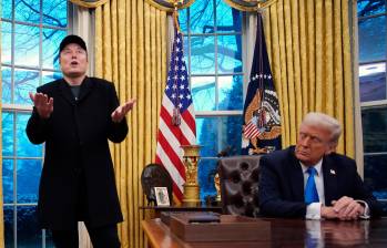El empresario Elon Musk anunció este miércoles su salida como “empleado especial” del Gobierno de Estados Unidos, un cargo al que fue nombrado por el presidente Donald Trump. FOTO: GETTY
