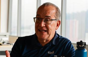 Carlos Blanco, presidente de Tigo, anunció inversiones por $8,5 billones en los próximos cuatro años para ampliar la cobertura 5G, fortalecer la infraestructura y consolidar la integración con Movistar en Colombia. FOTO Manuel Saldarriaga
