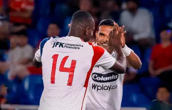 Medellín mostró solidez defensiva y eficacia en ataque para liderar el Grupo A de manera invicta (14 puntos). Contra América igualó 1-1 en el Pascual en la fecha final de los cuadrangulares. FOTO @DIM_Oficial