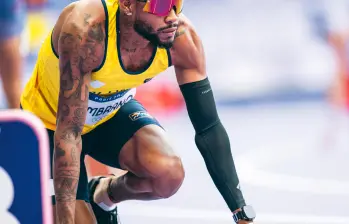 Anthony Zambrano dijo meses atrás que se tomaría un tiempo de reposo para recuperarse de una lesión en el tobillo izquierdo. En el Desafío evidencia que ya está fuerte. FOTO CGETTY