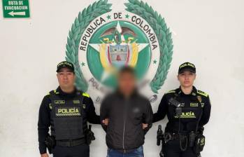 Hombre señalado de tocar las partes íntimas de una adolescente en Medellín. FOTO: POLICÍA