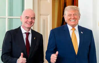 Gianni Infantino y Donald Trump entregarán el trofeo de la Copa del Mundo de la FIFA. FOTO: Instagram gianni_infantino