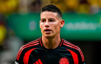 James Rodríguez vivió un momento incómodo en la zona mixta tras el partido frente a Brasil. FOTO @jamesdrodriguez