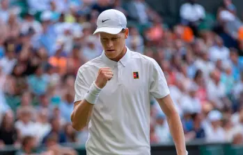 Sinner, que ya cuenta con 19 títulos en su carrera, busca ser el primer italiano en ganar Wimbledon. FOTO @wimbledon en X.