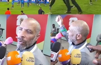 El técnico Eric Chelle, de Nogeria, denunció rituales del cuerpo técnico congoleño en los penaltis y desató un escándalo en las Eliminatorias de África. FOTO: Tomada de redes sociales.