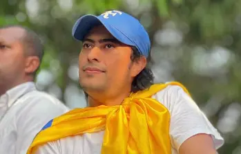 Nicolás Petro, hijo del presidente Gustavo Petro. FOTO: COLPRENSA