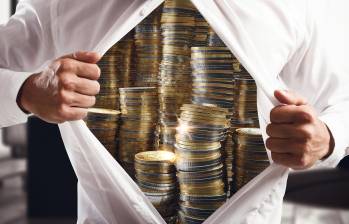 En Colombia, los más ricos logran reducir el ingreso gravable de forma significativa, en comparación con otros contribuyentes. Foto: Depositphotos