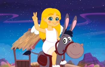 Juan María Díez tiene 17 años y grabó el villancico hace 10 años. FOTO Cortesía Codiscos.