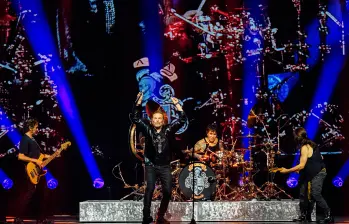 Maná tendrá una única presentación en Colombia, será en el Vive Claro de Bogotá el 28 de noviembre. Foto Colprensa/Maná.