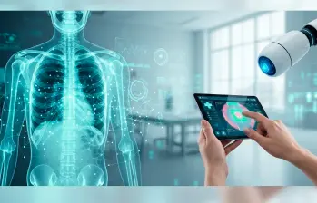 La patente concedida a Indigo Technologies protege un sistema de inteligencia artificial para analizar tumores pulmonares mediante tomografías. FOTO CORTESÍA INDIGO.