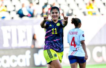 Catalia Usme también es la máxima goleadora histórica de la Copa Libertadores Femenina (34) y de la Liga Femenina (70). FOTO FCF 