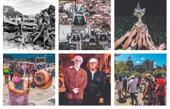 Lo que nació como un tímido poblado bajo yugo español hoy es una de las ciudades más reconocidas en América Latina. FOTOS: ARCHIVO EL COLOMBIANO y generada por IA
