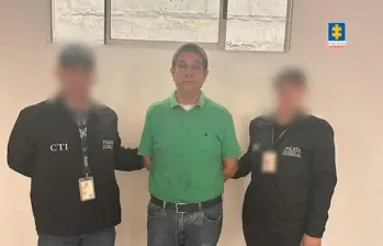 José Artagnan Jaimes Jaime, exsecretario de Hacienda de Hispania, Antioquia. FOTO: CORTESÍA FISCALÍA